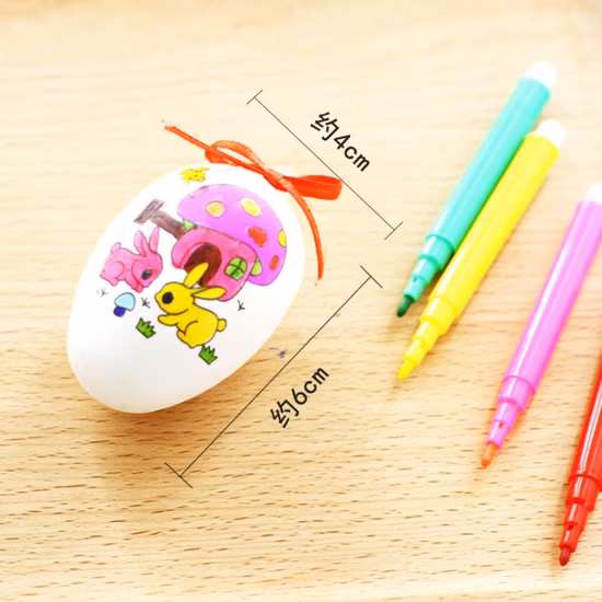 스틱 그림 그림 DIY 계란 어린이 만화 그림 수제 교육 장난감 부활절